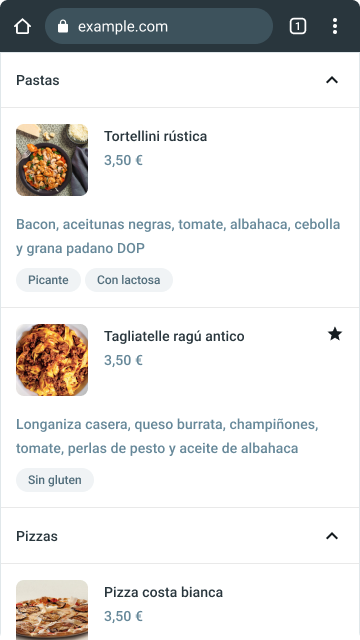 App slide
