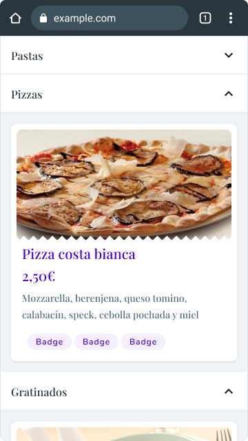 App slide